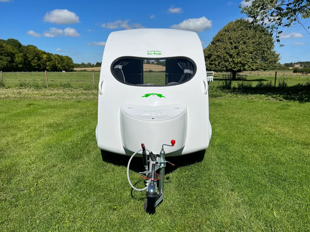 Go-Pod one-piece GRP micro caravan shell